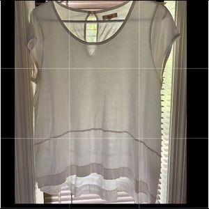 Cute high low Madewell tee